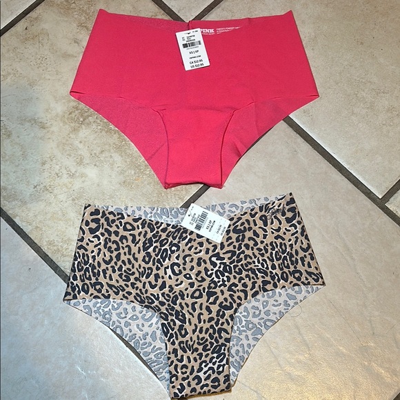 Victoria Secret Pink 2 PC Cheeky Underwear size XS - Picture 1 of 7